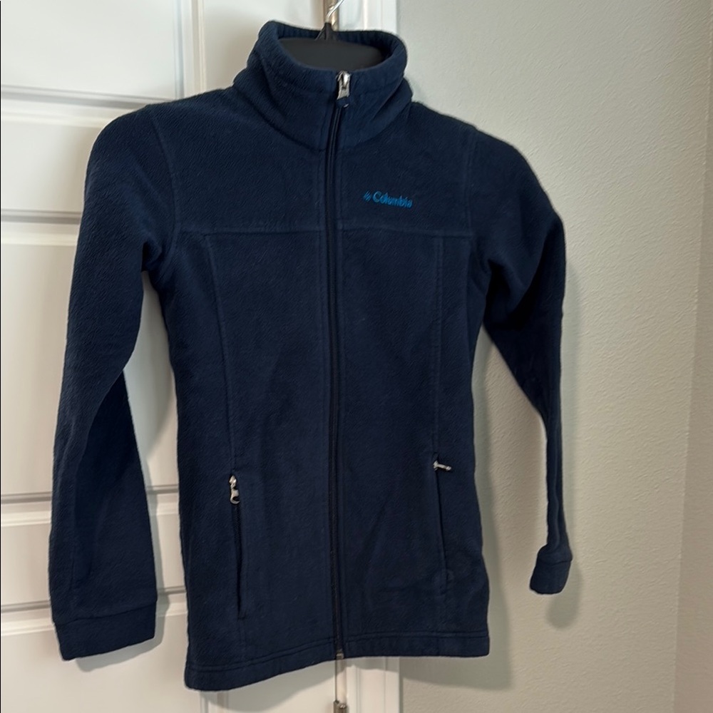 Columbia Dark Blue Fleece Jacket